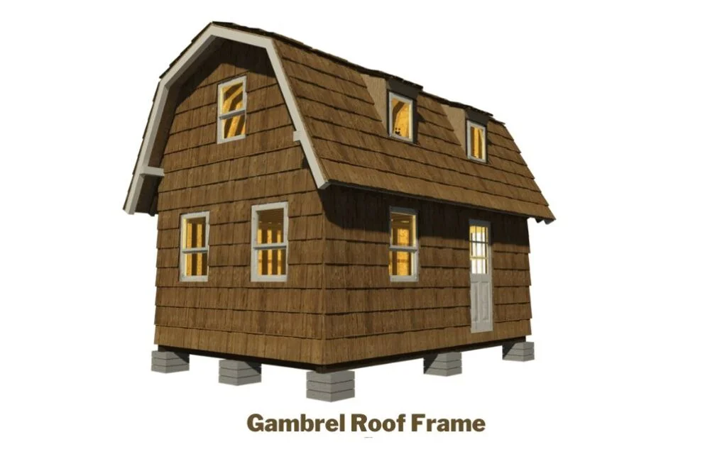 Gambrel Roof Frame