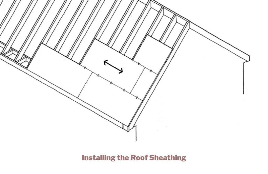 Installing the Roof Sheathing