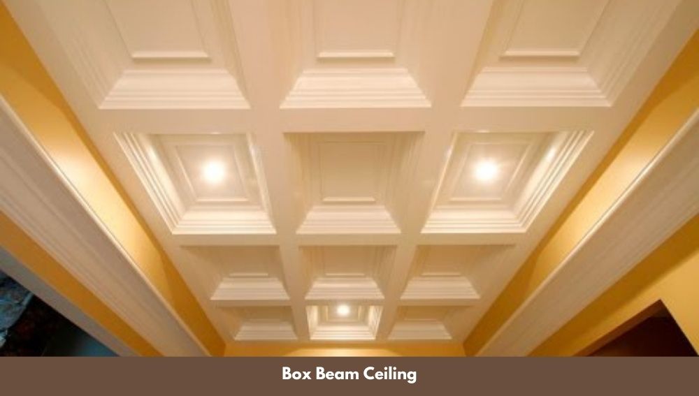 Box Beam Ceiling for tiny house