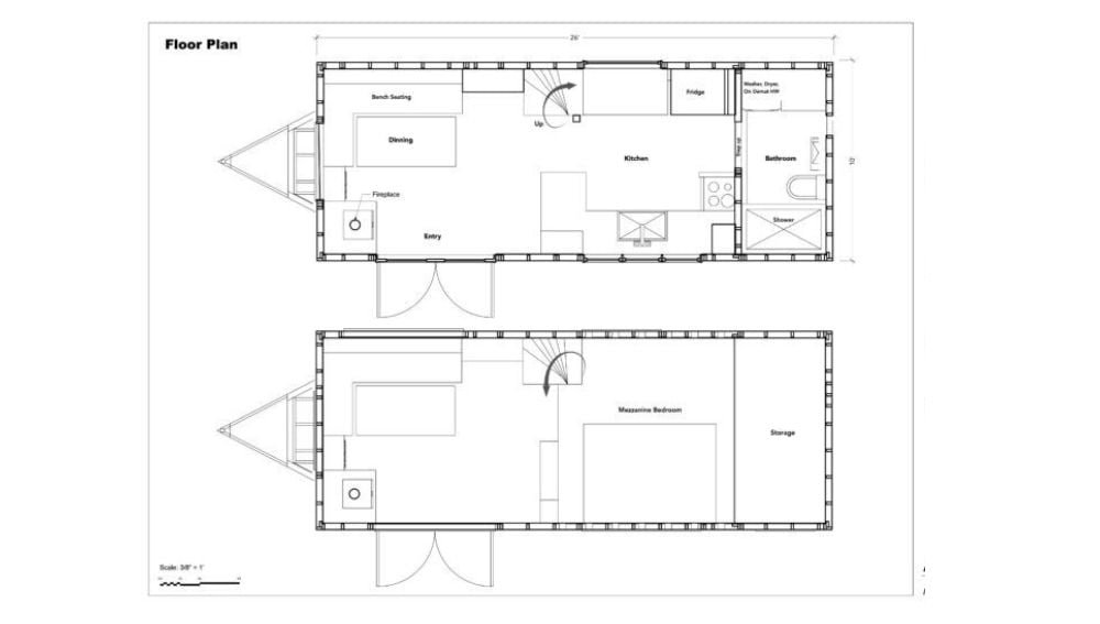 Tiny House Design Layout