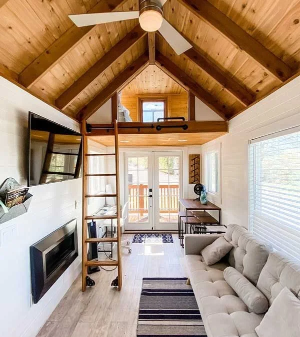 How To Repair Tiny House Ceiling