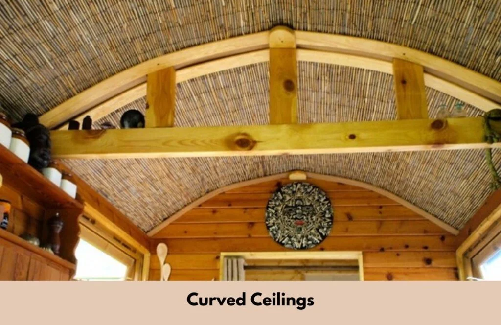 tiny house curved ceilings