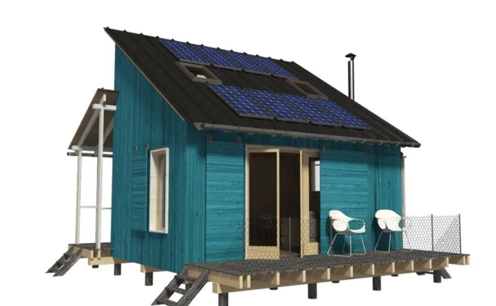 A Tiny House With Solar Energy