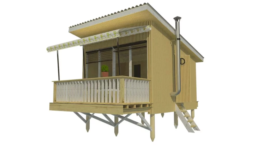 tiny house shed roof