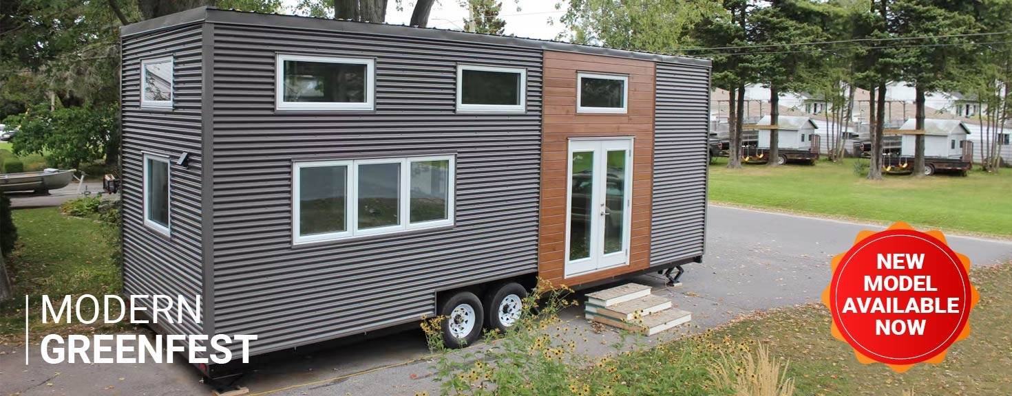 This Off-Grid Tiny Home on wheels is HUGE!